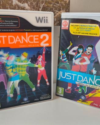 Just Dance 2 + Just Dance 3 Nintendo wii