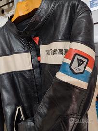 giacca pelle Dainese 48 