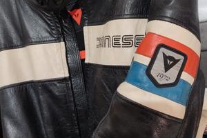giacca pelle Dainese 48 