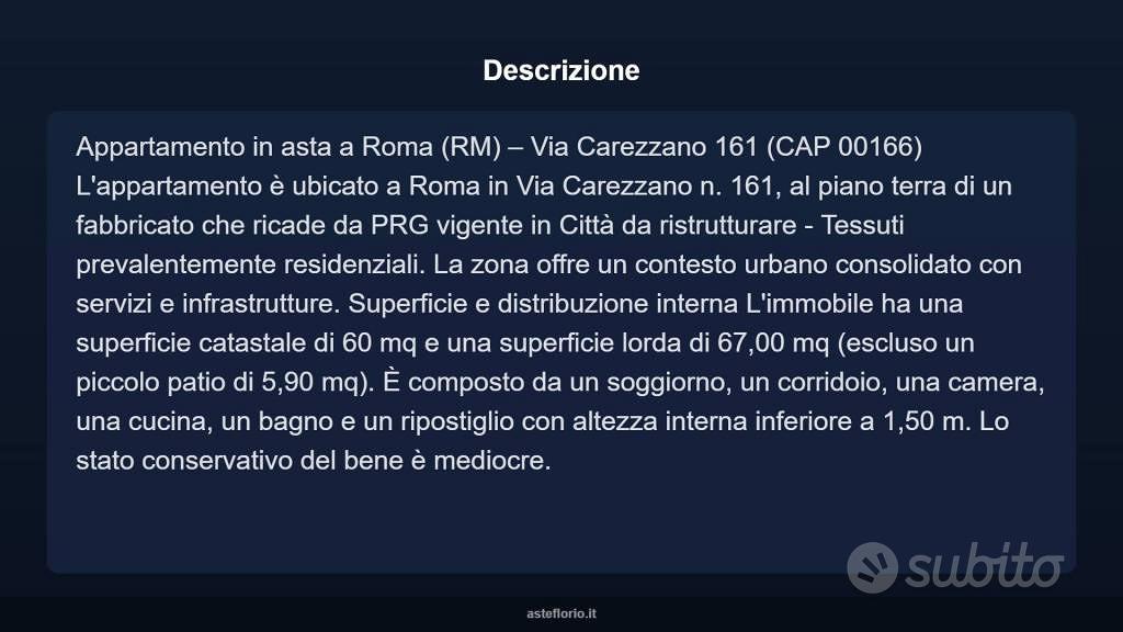 Appartamento – Roma - Vista 3