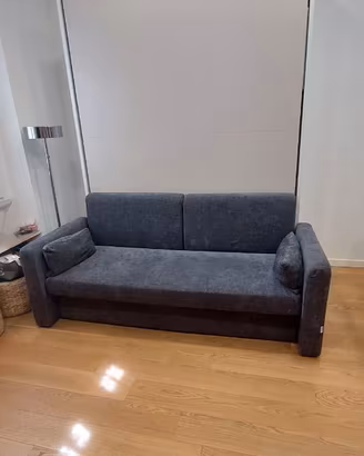 Letto a scomparsa matrimoniale autoportcon divano 