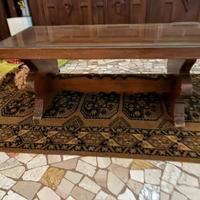 Tavolino da salotto in Legno e vetro