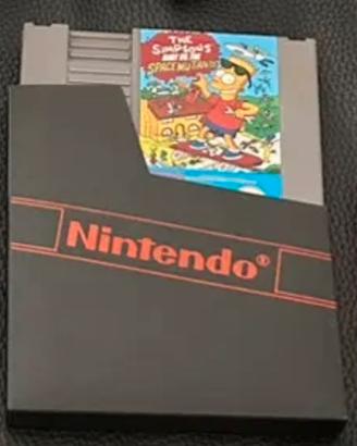 Gioco dei simpson x nintendo