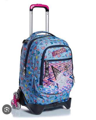 TROLLEY Seven Girl JACK 3WD STARRY RAINBOW