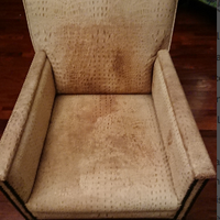 Poltrona anni 40 pelle