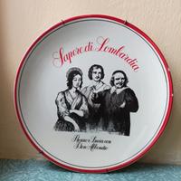 Piatto ornamentale da collezione. Promessi Sposi