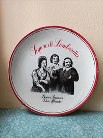 Piatto ornamentale da collezione. Promessi Sposi