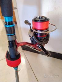 combo canna mulinello Daiwa 