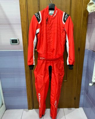 Tuta Kart Alpinestars omologata CIK-FIA Livello 2