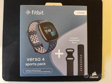 Fitbit Versa 4 Bundle - Nuovo e Sigillato