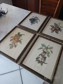 Quadri con cornice in legno