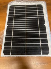 Pannello Solare Fotovoltaico 12V6.2W VetroLaminato