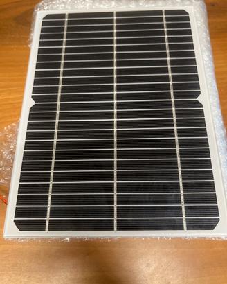 Pannello Solare Fotovoltaico 12V6.2W VetroLaminato