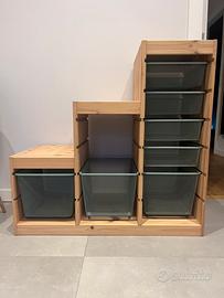 TROFAST IKEA con contenitori