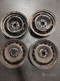 4 cerchi in ferro da 14 usati Fiat-Lancia