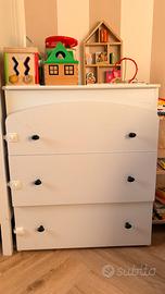 Fasciatoio cassettiera