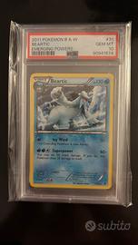 RIBASSO Pokemon Beartic ENG PSA10 unica al mondo