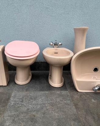 Set sanitari arredamento Bagno vintage, Lavabo, Bi