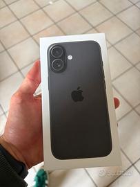 Iphone 16 nuovo sigillato 128gb nero