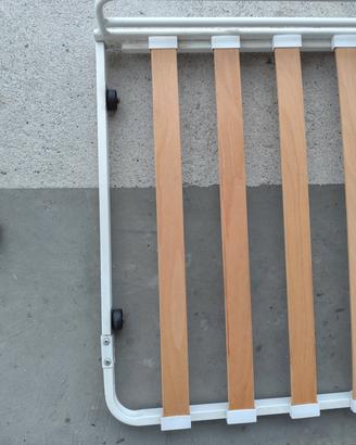 letto singolo con materasso a scomparsa 
