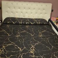 Letto contenitore con materasso matrimoniale