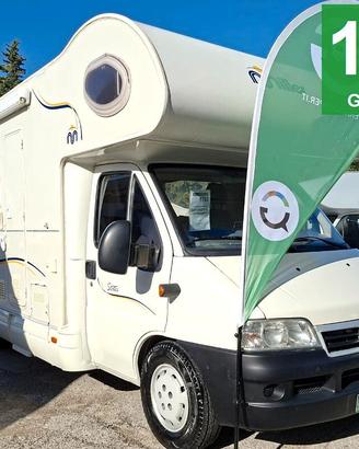 CAMPER MILLER DUCATO MANSARDATO 6 POSTI DINETTE LE
