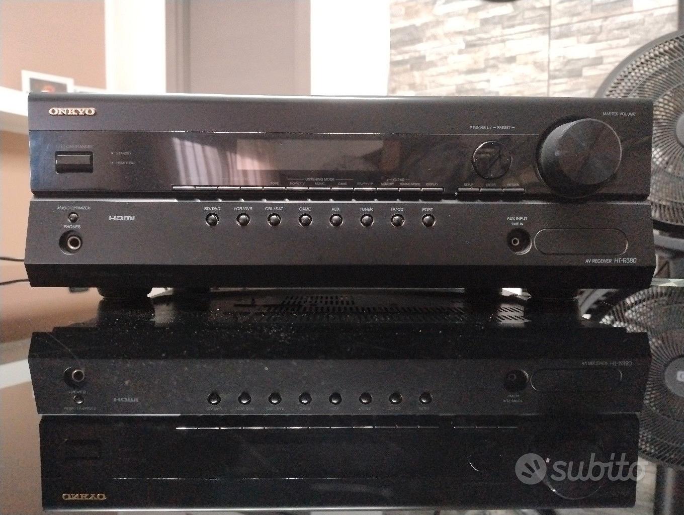 Kit Home Theater Onkyo HT-R380 - Audio/Video In vendita a Messina