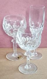 Servizio bicchieri in cristallo Barthmann