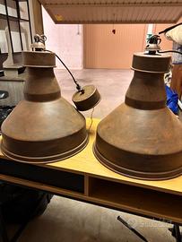 Lampade da sospensione stile industriale acciaio