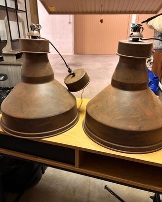 Lampade da sospensione stile industriale acciaio