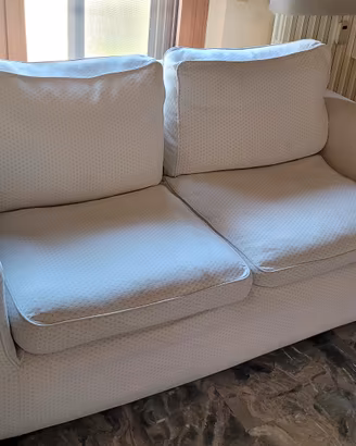 Divano 2 posti Elam Italia imbottitura piuma d'oca