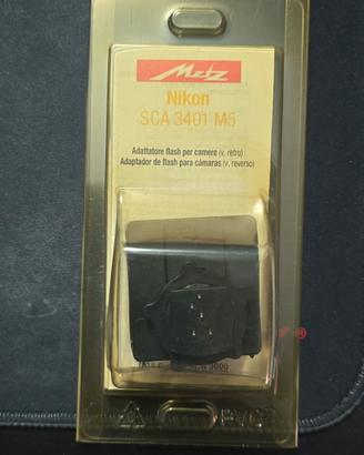 Adattatore Flash Metz SCA 3401 M5 per Nikon