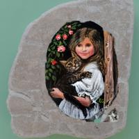 ciottoli di marmo burattati per pitture