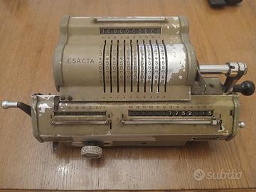 Calcolatrice Meccanica D'Epoca