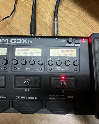 ZOOM G3X N pedaliera multieffetto