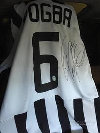 Maglietta juventus autografata Pagba