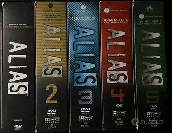 ALIAS serie completa 5 stagioni DVD
