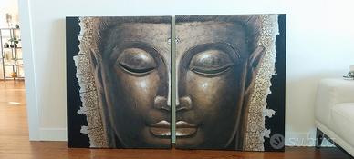 dipinto su tela  buddha 