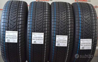 4 pneumatici pirelli 215/50 r18 92v tu13137