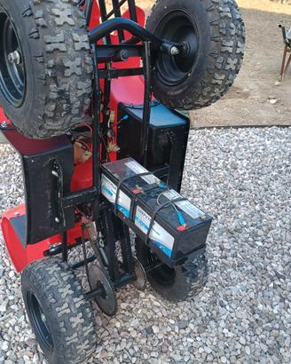 quad elettrico  24v rifatto nuovo 