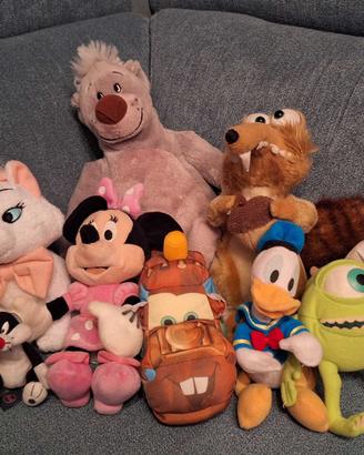 Pupazzi Disney e Pixar