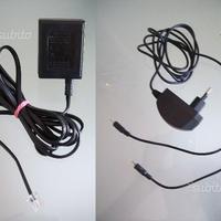 Alimentatore cavo linea telefonica e a doppio jack