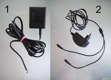 Alimentatore cavo linea telefonica e a doppio jack