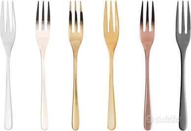 Taste Mix & Play Set di 6 Forchette Dolci