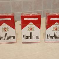 Pacchetti sigarette Marlboro vuoti da collezione