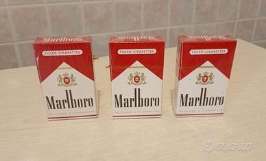 Pacchetti sigarette Marlboro vuoti da collezione