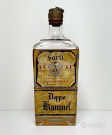 Rara bottiglia vintage di Doppio Kümmel Sarti