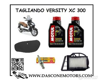 TAGLIANDO YAMAHA VERSITY XC 300 2003 2006 10W40 MO