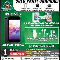 Iphone 7 256g nero - totalmente originale