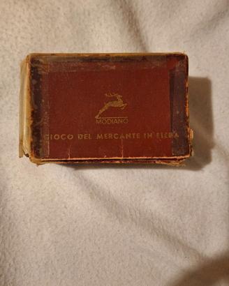 Carte da gioco mercante in fiera Modiano